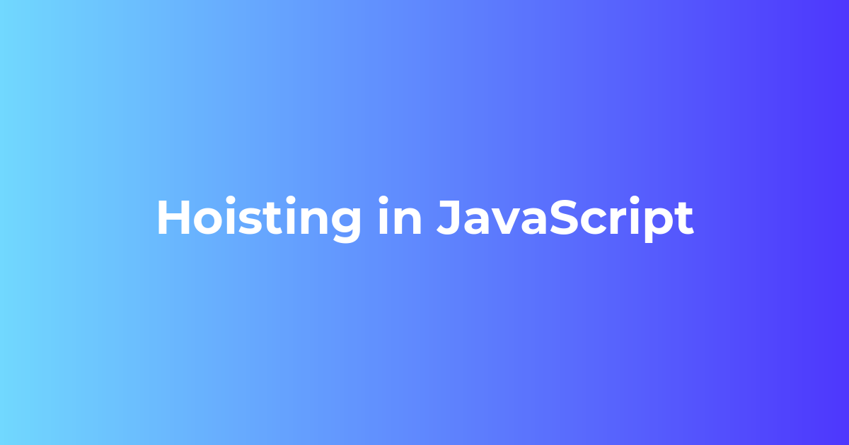 Javascript Hoisting In Action  and Mobile Tutorials