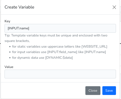 Creating Dynamically DB Stored Emails in Laravel 8 and Livewire - request mail variables