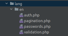 laravel 10 lang directory