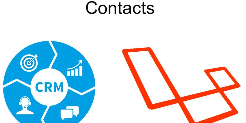 implementing crm with laravel contacts module