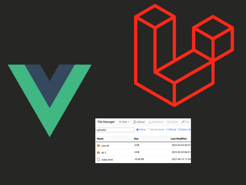 Building Simple File Manager With Laravel and Vue 3