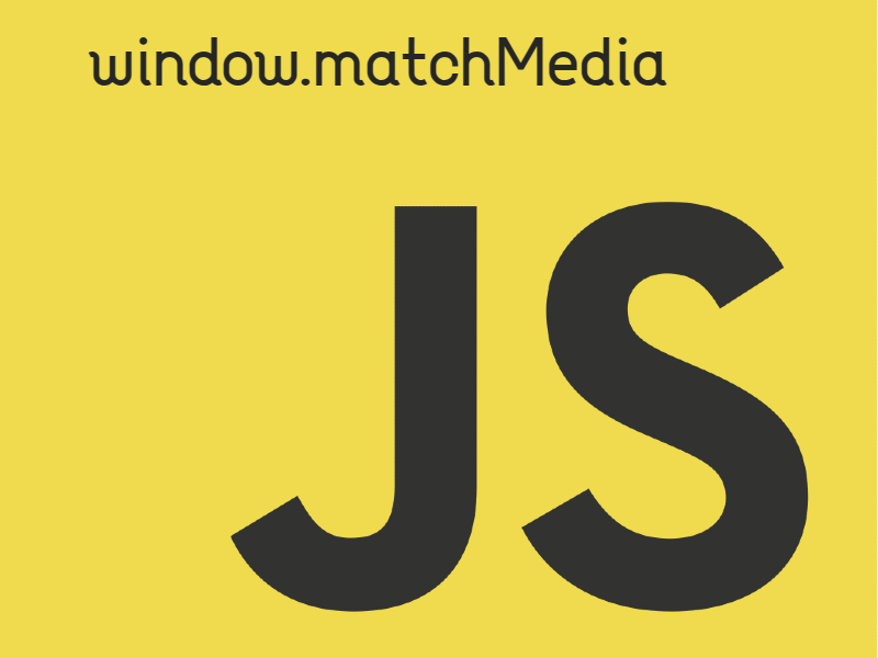 Manipulation Media Queries in Javascript With window_matchmedia