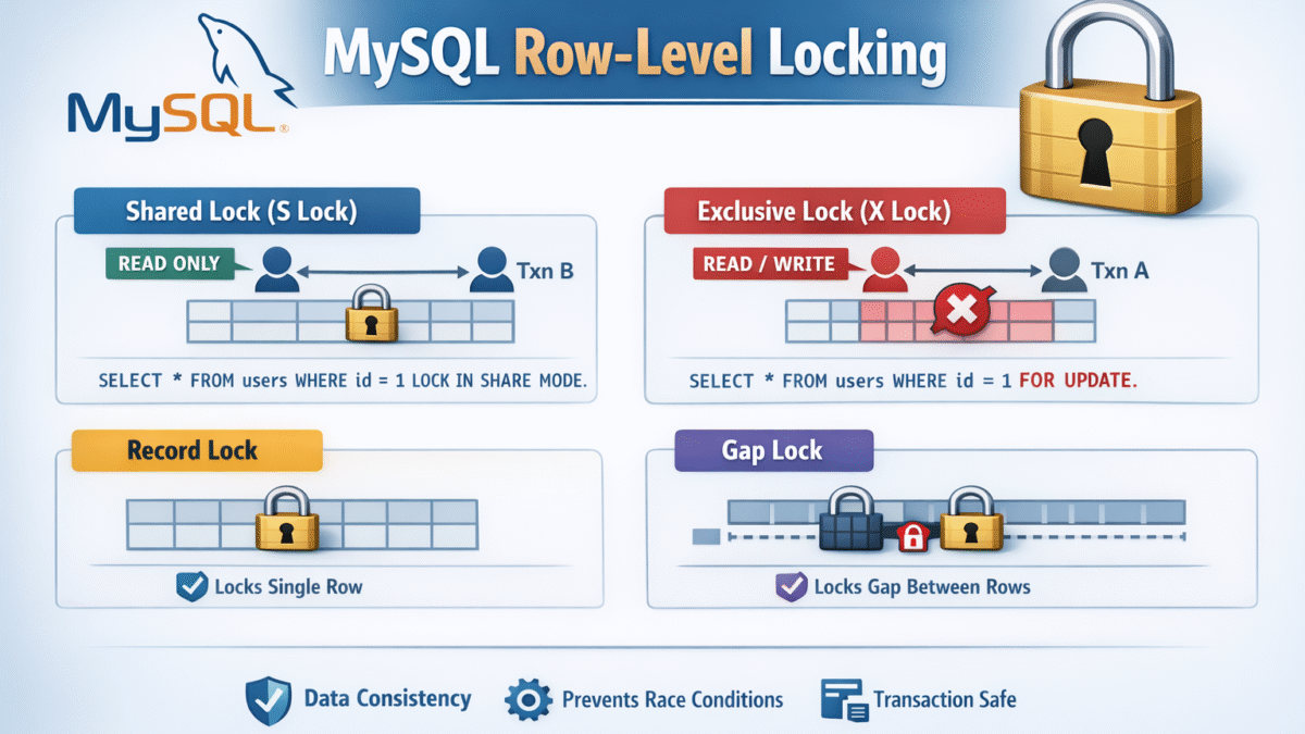 MySQL Locking: Concepts, and Usage in MySQL & Laravel